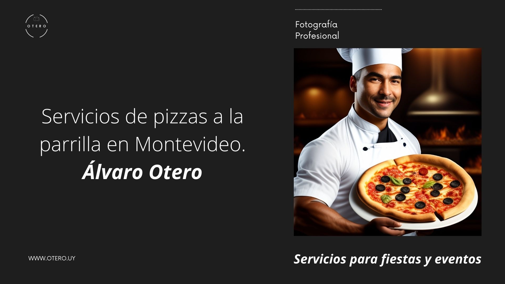 Deléitate con las mejores pizzas a la parrilla en Montevideo: ¡Conoce los servicios de Alvaro Otero para fiestas!».