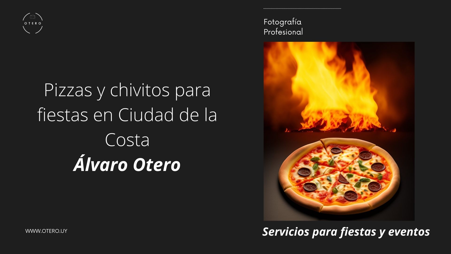 Pizzas y chivitos para fiestas en Ciudad de la Costa