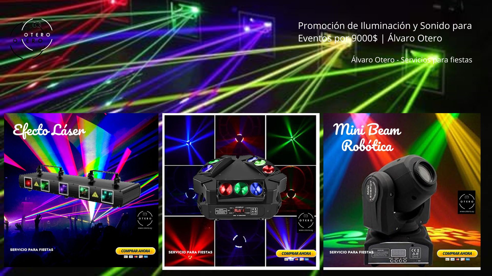 Promoción Especial de Iluminación y Sonido para tus Eventos